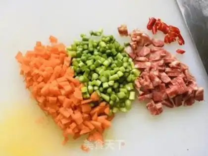 Make Five-colored rice step 0