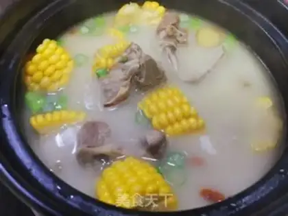Make Milky bone soup step 5