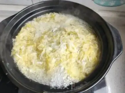 Make Sour sauce and white meat step 4