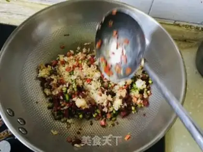 Make Five-colored rice step 4