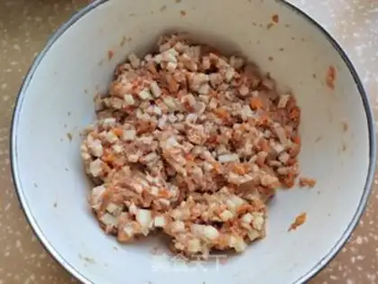Make Potato sauce buns step 3