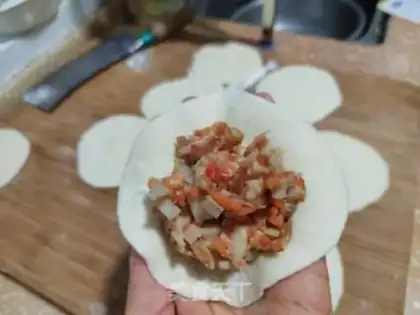 Make Potato sauce buns step 7