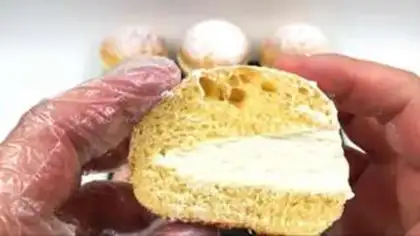 Make Roman cream bread step 20