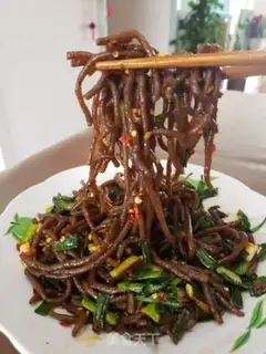 Make Spicy potato noodles step 6