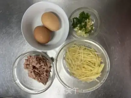 Make Potato meatloaf step 0