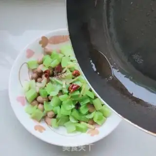 Make Peanut rice celery step 5