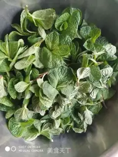 Make Egg fried mint step 2
