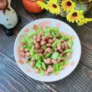 Make Peanut rice celery step 7