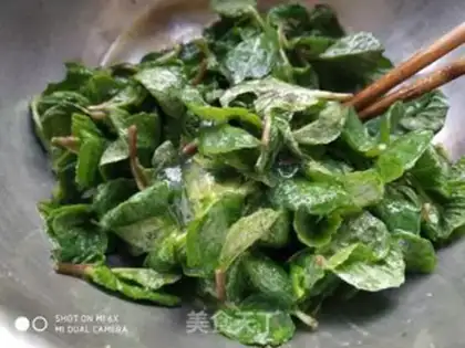 Make Egg fried mint step 4