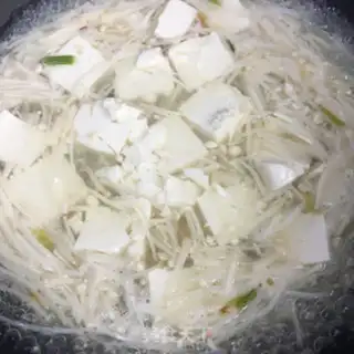 Make Tofu soup step 6