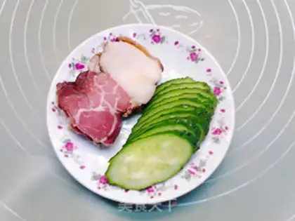 Make A pork cheese sandwich step 1