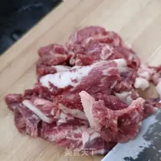 Make Spring-fried donkey step 1