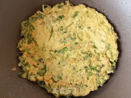 Make oatmeal oatmeal pasta eggcake step 8