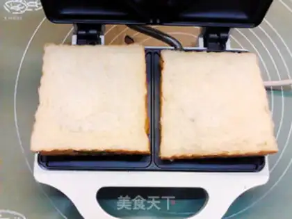 Make A pork cheese sandwich step 8