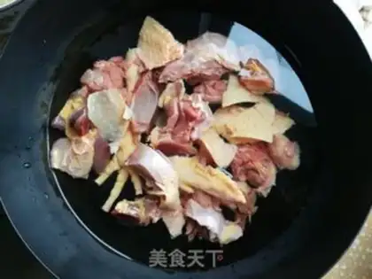 Make Frozen chicken soup step 4