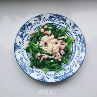 Make Shrimp spinach step 6
