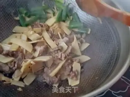 Make Spring-fried donkey step 15