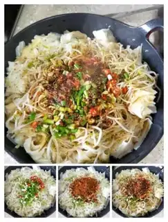 Make Oily noodles step 6