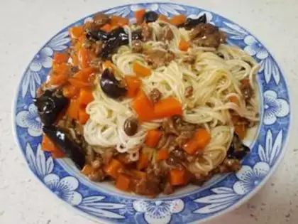 Make Fried noodles step 8