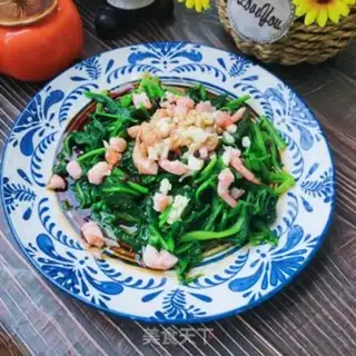 Make Shrimp spinach step 10