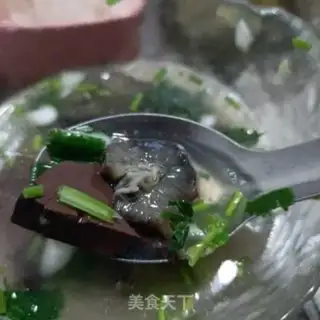 Make Soup of sea hog blood step 13