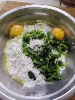Make Spinach omelet step 3