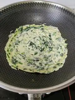 Make Spinach omelet step 6