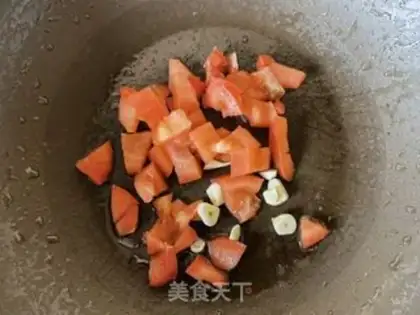 Make A mussel fan soup step 1