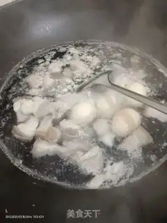 Make Five flowers and tofu step 2
