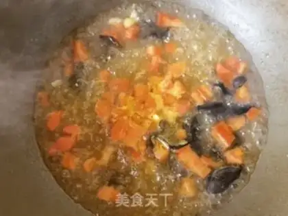 Make A mussel fan soup step 5
