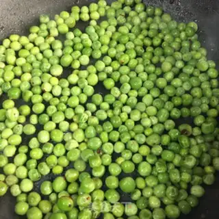 Make Snow vealed peas step 3