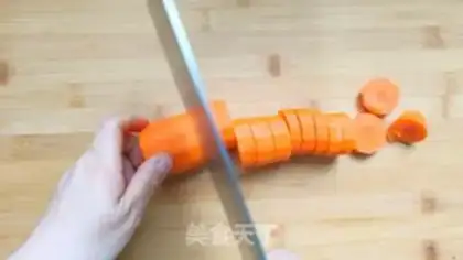 Make Carrot sesame ball step 0