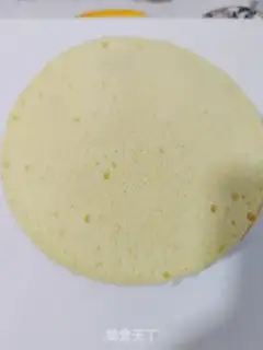 Make Mango cream birthday cake step 25