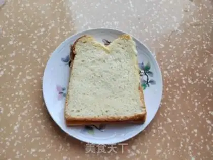 Make Peach sauce banana sandwich step 5