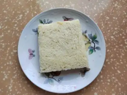Make Peach sauce banana sandwich step 6