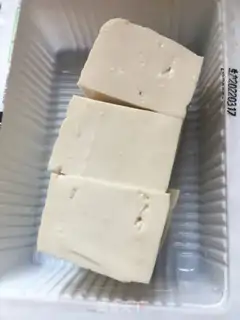 Make Weenie tofu, wild head step 1