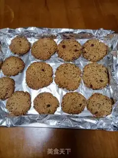 Make Black sesame oatmeal cookies step 7