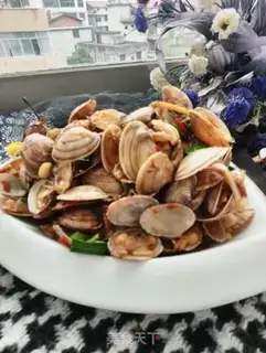 Make Scrambled clams step 6