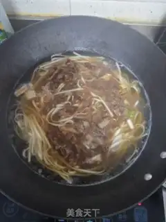 Make The lamb noodles step 3