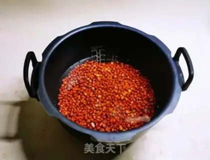 Make Red bean spa step 1