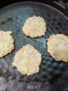 Make Vegetable shrimp cake step 9