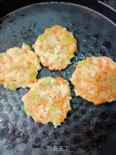 Make Vegetable shrimp cake step 10