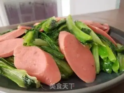 Make Wheat and ham sausage step 5