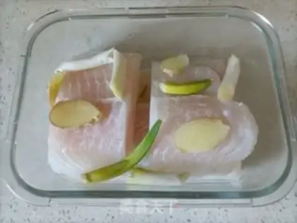 Make Burn the salmon step 2