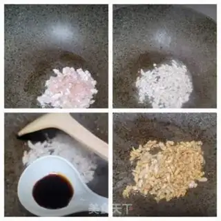 Make Scrambled meat sauce with black noodles step 7
