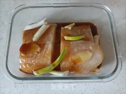 Make Burn the salmon step 5