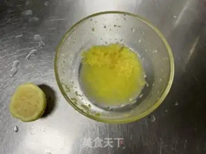 Make Lemon and salmon step 1