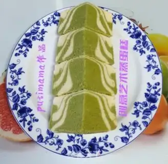 Make ♪ Tea art steam cake ♪ step 21