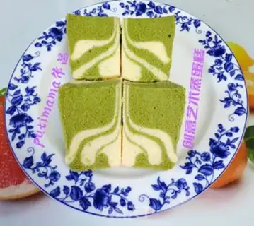 Make ♪ Tea art steam cake ♪ step 22