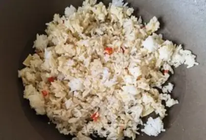 Make Champagne rice step 7
